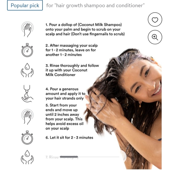 NWT Wow Skin Science Coconut Milk Shampoo and Conditioner Combo Set 500ML EACH - Picture 5 of 9